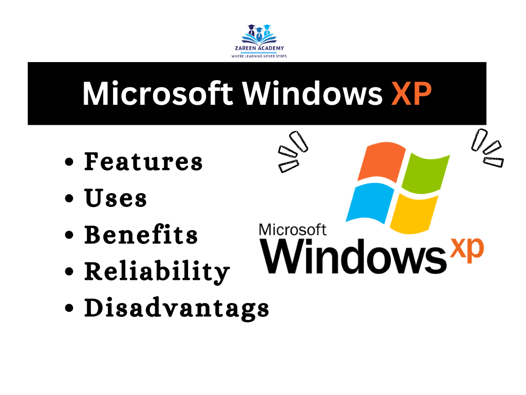 windows xp,microsoft windows xp,zareenacademy.com